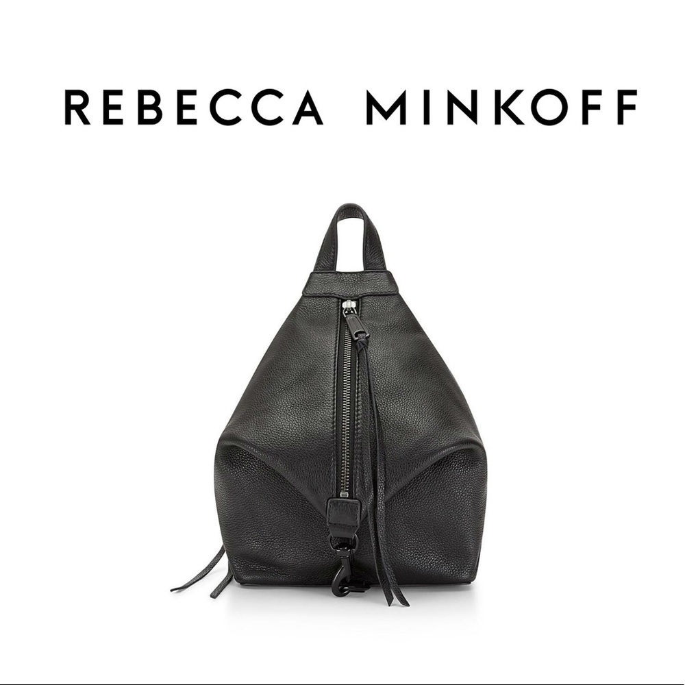 *SOLD* Rebecca Minkoff Mini Julian Backpack Black